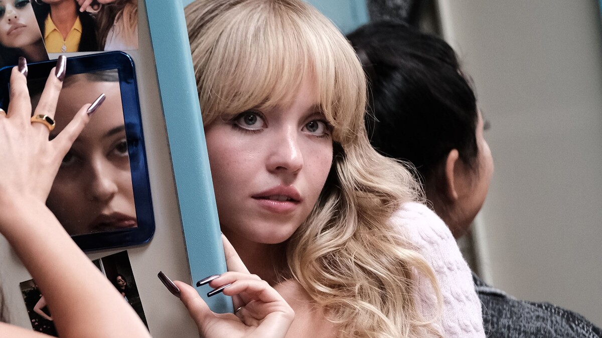 Sydney Sweeney Laughs at Stark Contrast Between Her 'Euphoria' Character High-School Outfit And Her Own