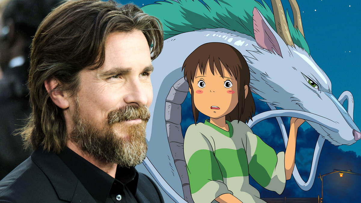 Christian Bale Couldn't Say No to Ghibli Studio After Watching Spirited Away