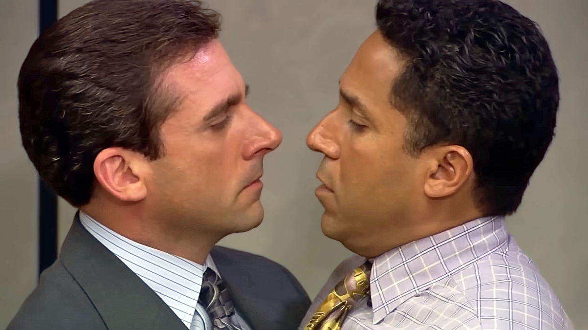 The Office’s Most Famous Smooch Was Actually Improvised By Steve Carell
