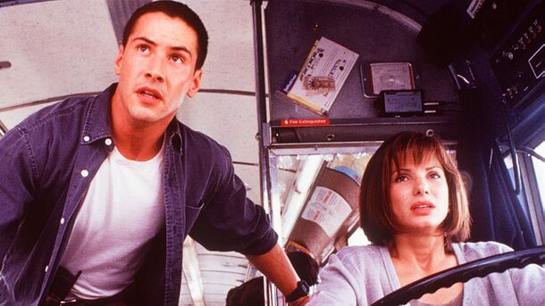Sandra Bullock and Keanu Reeves Had a Crush on Each Other and Didn't Know