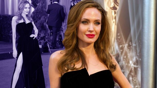 The Story Behind Angelina Jolie's Oscar Leg Moment is Disappointingly Simple