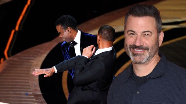 Jimmy Kimmel Couldn't Let Go of The Slap at This Year's Oscars