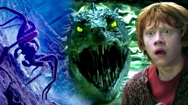 Harry Potter: Why Spiders Feared the Basilisk More Than Ron Feared Them