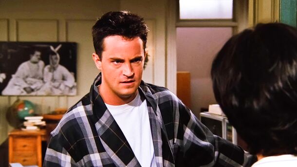 The One with Matthew Perry Really Crossing the Line in Friends Blooper