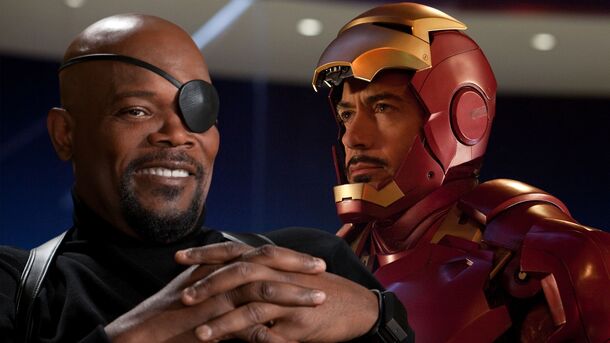Samuel L. Jackson Curses in a Never-Before-Seen Iron Man Post-Credits Scene