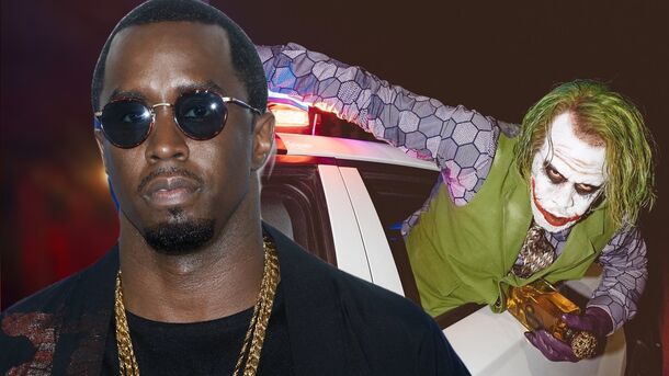 Diddy Went Full Heath Ledger's Joker for Halloween, And It Was Terrifying