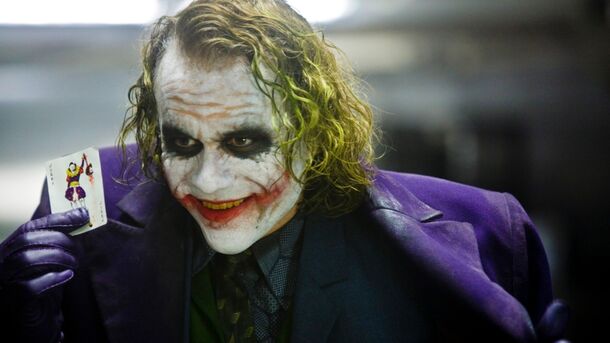 Heath Ledger's Joker Without Scars and Makeup Looks Even Creepier