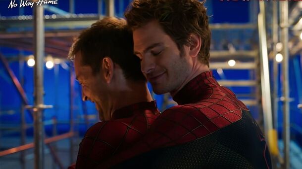 Tobey And Andrew’s Chemistry Shines In 'Spider-Man: No Way Home' Gag Reel