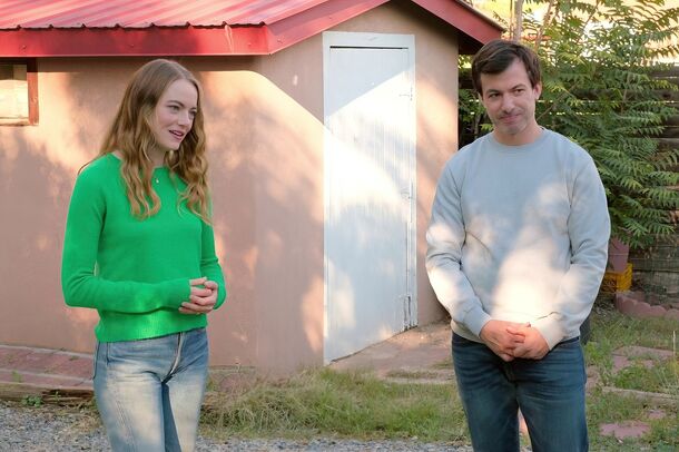 Nathan Fielder and Emma Stone in The Curse