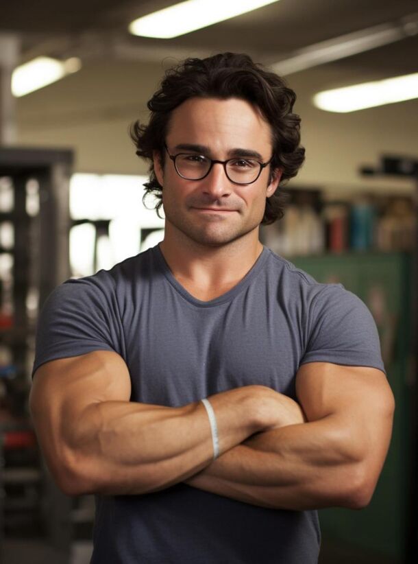 AI Imagines TBBT Characters as Gym Rats, and Stuart Is Now a Hottie - image 2