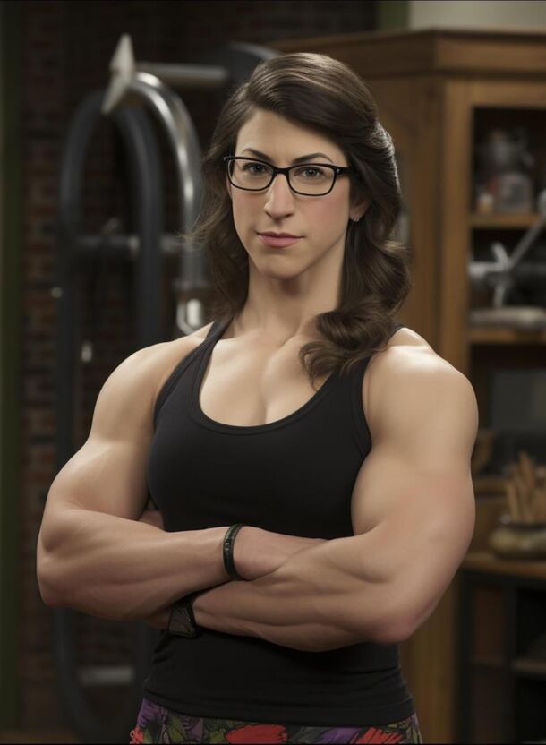 AI Imagines TBBT Characters as Gym Rats, and Stuart Is Now a Hottie - image 6