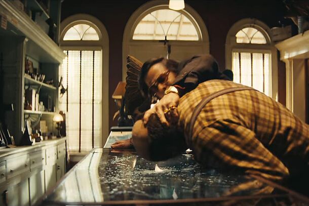 A scene from By Any Means