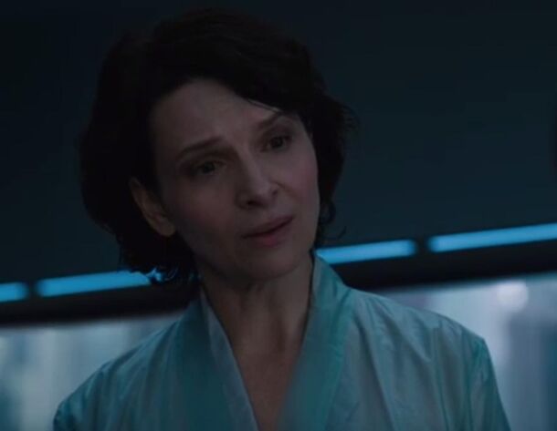 Juliette Binoche as Dr Ouelet in Ghost in the Shell
