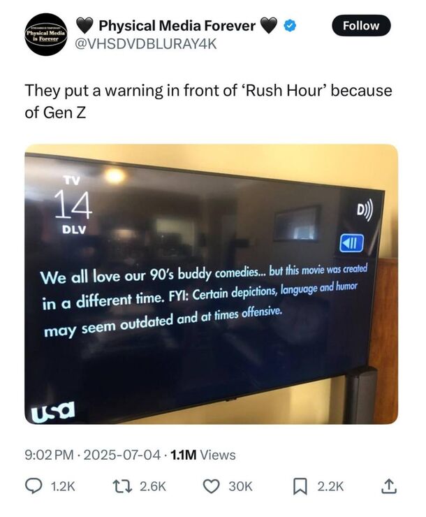 'Rush Hour' Gets Trigger Warning: Has Political Correctness Gone Too Far? - image 1