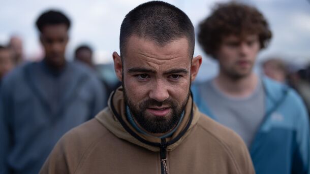 A street scene from This City Is Ours (2025), BBC One's Liverpool crime drama. Series 1 averaged 5.8 million viewers and earned a Best Drama nomination at the 2026 BAFTA TV Awards