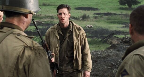 Edward Burns in Saving Private Ryan (1998). Steven Spielberg created Medal of Honor in the wake of the film, and its developers went on to found Infinity Ward, the studio behind Call of Duty