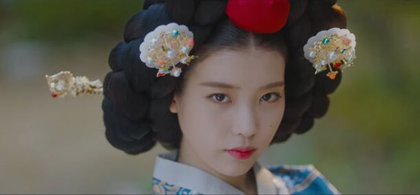 IU as Jang Man-wol in Hotel Del Luna (2019). The finale was the drama's highest-rated episode, at 12.0% nationwide