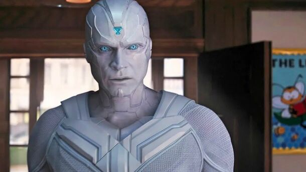 Paul Bettany as Vision in VisionQuest (2026). Ultron's line