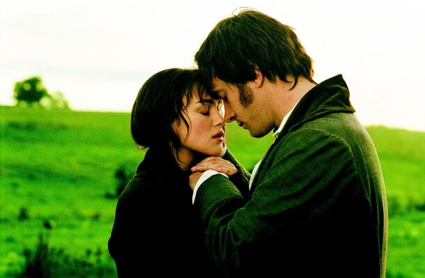 Keira Knightley and Matthew Macfadyen as Elizabeth and Darcy in Pride and Prejudice (2005). The film made $121 million on a $28 million budget