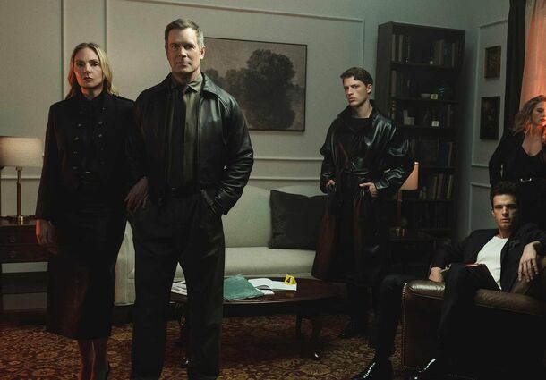 The Hollingsworth family of federal agents in Line of Fire (2026). Peter Krause plays Mike, a senior Secret Service agent
