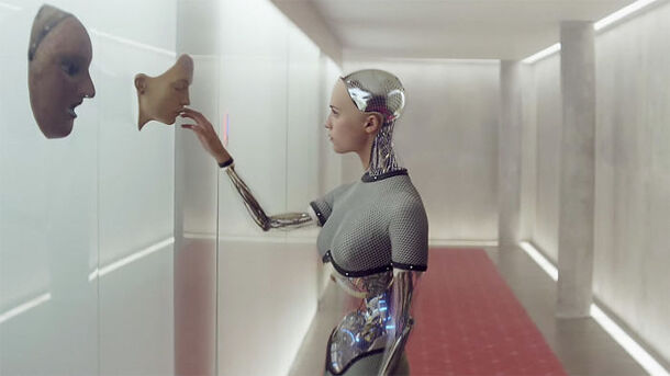 How Red, Blue, and Green Visuals Reinforce Ava’s Artificial Nature: 'Ex Machina' Sci-Fi Narrative - image 1