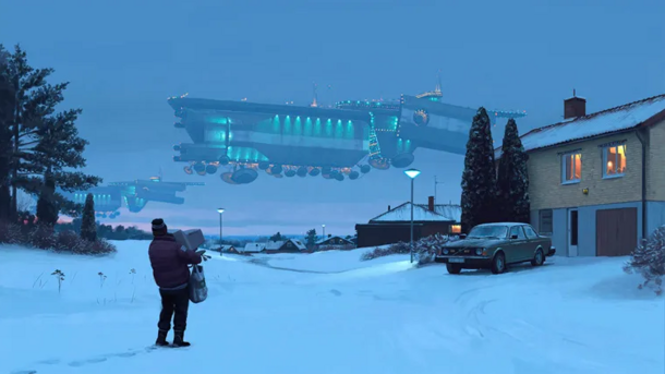 The Electric State Is a Flop, but There's Another TV Adaptation That Gets Simon Stålenhag's Art Right - image 1