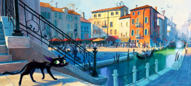 Pixar’s First Hand-Painted Film Celebrates Art — and Tells a New Tale of the Black Cat - image 1
