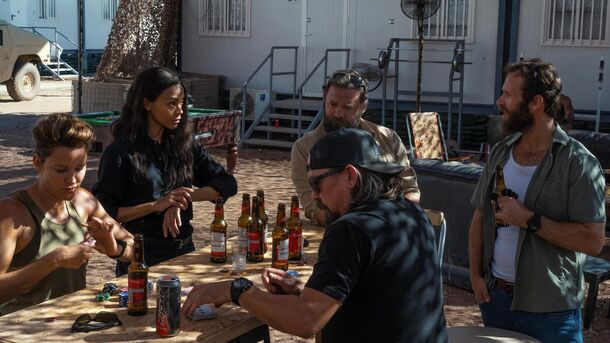 Zoe Saldana as Joe in Special Ops: Lioness
