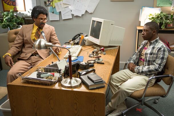 Bobb'e J. Thompson with Mike Epps in School Dance (2014), the last film of his that most people saw