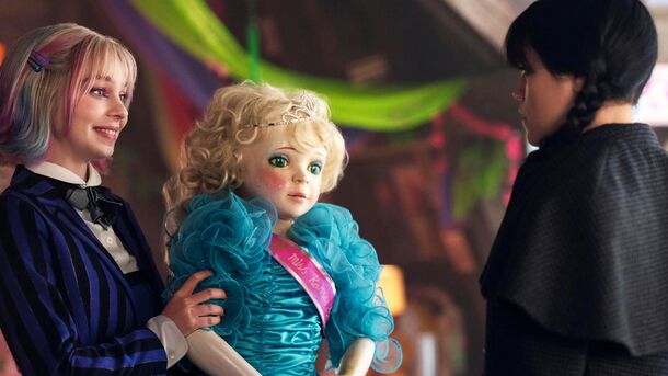 New 'Wednesday' Season 2 Sneak Peak: Pugsley Tries to Fit in, Morticia Fences & Enid Is Losing It - image 4