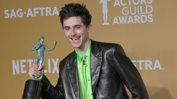 Timothée Chalamet Breaks Another Record by Winning His First Major Award for A Complete Unknown - image 1