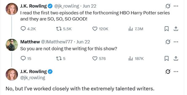 J.K. Rowling Knows Something We Still Don’t — But Her Comments on the Future 'Harry Potter' Series Spark Buzz and Backlash - image 1