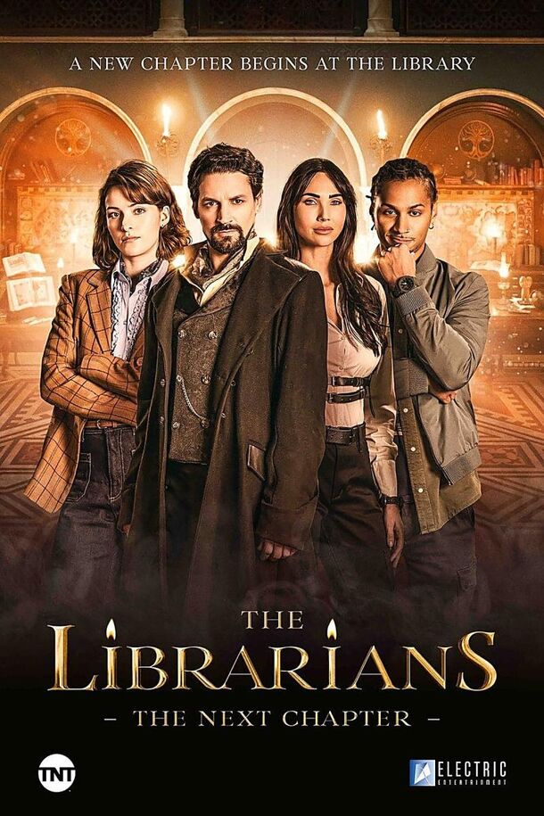 The Librarians: The Next Chapter (2025) — a real fortress doing fantasy labour