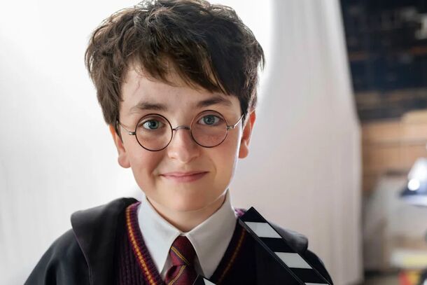 Dominic McLaughlin as Harry Potter in HBO's series