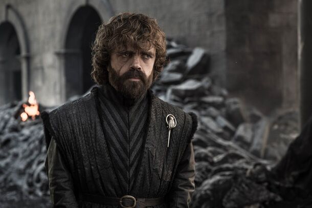 Peter Dinklage as Tyrion Lannister in HBO's Game of Thrones (2011). HBO is the one outlet that has publicly confirmed talks about Poker Face with Dinklage as the new Charlie