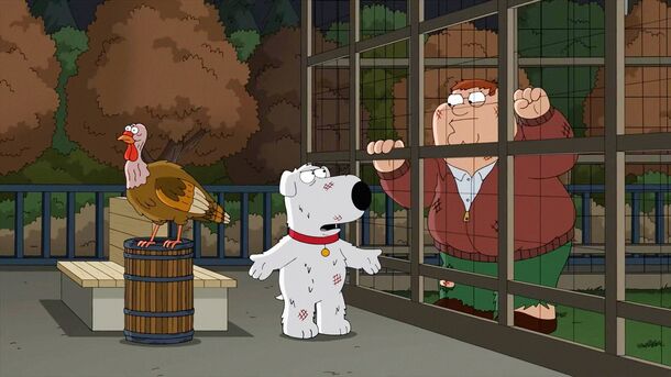 Seth MacFarlane's Family Guy (1999). His company Fuzzy Door produces the Dungeon Crawler Carl series with Universal Global Television