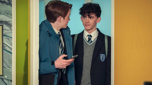 Kit Connor and Joe Locke in Heartstopper (2022). The story ends with the film Heartstopper Forever instead of a fourth season