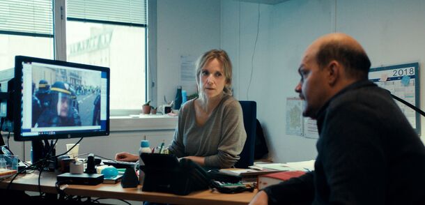 Léa Drucker in Case 137 (2025). Her performance as IGPN investigator Stéphanie Bertrand won the César and Lumière awards for Best Actress