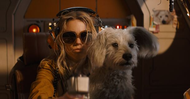 Milly Alcock and Krypto in Supergirl (2026). The film also drew glowing first reactions, then landed at 52% and lost nine figures
