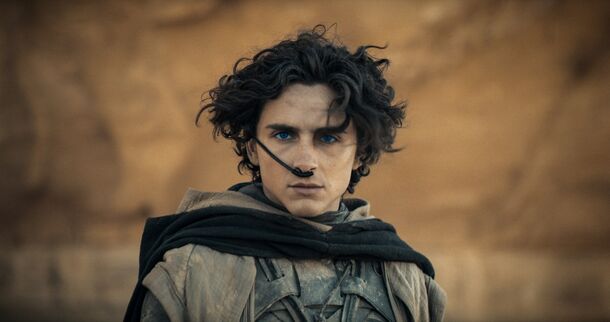 Timothée Chalamet as Paul Atreides in Dune: Part Two (2024). Dune: Part Three jumps 17 years ahead and opens December 18