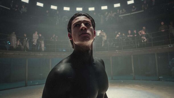 Emilio Sakraya in Tribes of Europa (2021), one of the German projects that built his career. Prime Video has cast him as Xaden Riorson opposite Esther McGregor's Violet in Fourth Wing
