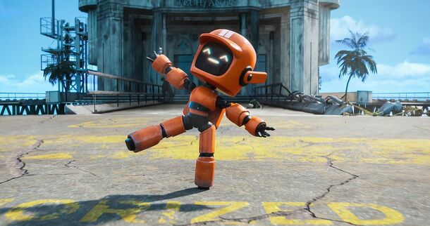 K-VRC in Three Robots: Exit Strategies from Love, Death & Robots (2019). The original Three Robots, from volume 1, is one of six volume 1 shorts in IMDb's top 10 episodes