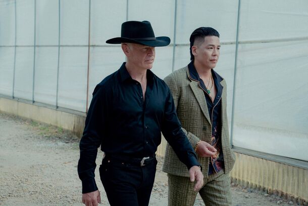 Neal McDonough as Governor Cal Thresher in Tulsa King (2022). In the season 4 premiere, he and Margaret are aboard a private jet whose cabin and cockpit go silent over the Pacific