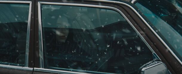 The car in the snow in the final scene of Anora (2024). Igor drives Ani home in it, hands back her wedding ring, and the film cuts to black on the sound of windshield wipers