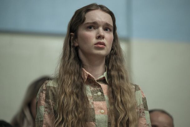 Summer H. Howell as Carrie White in Carrie (2026). Mike Flanagan's eight-episode limited series ends with Carrie and her friend Emaline alive and on the run from a cult