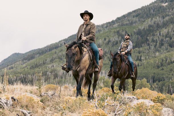 Two marshals ride through the high country in Marshals (2026). Season 2 premieres Sunday, October 4 on CBS, four months after the season 1 finale