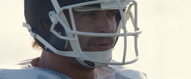 David Corenswet as John Tuggle in Mr. Irrelevant (2026). The New York Giants took Tuggle with the very last pick of the 1983 NFL draft