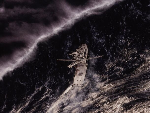 The Perfect Storm (2000) — a warmer ocean means fiercer weather on land