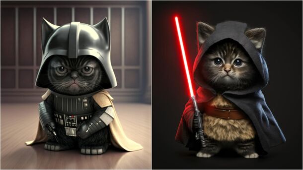 AI Imagines Star Wars Characters as Cats; Chewie is Officially The Cutest - image 5