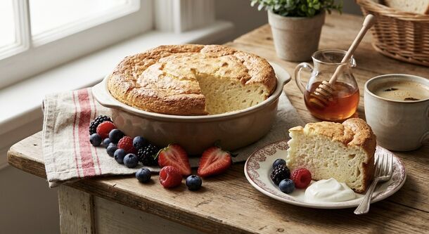 The Flourless Soufflé Secret: This Whipped Cloud-Bake Beats Any Heavy Bakery Cheesecake